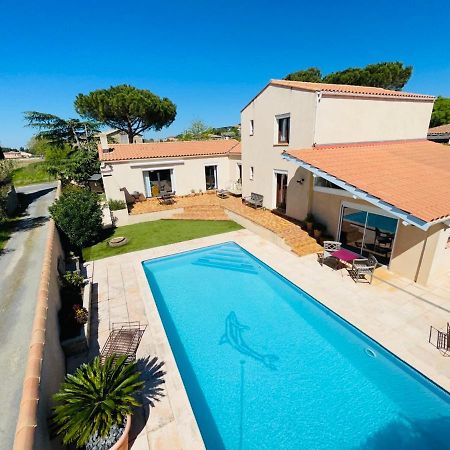 Annexe Des Pins - Studio Gite Avec Piscine & Climatisation Вільнев-ле-Безьє Екстер'єр фото