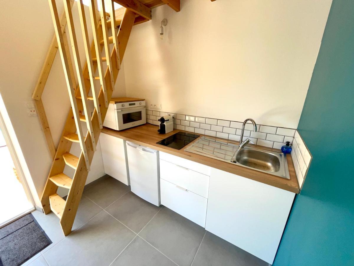 Annexe Des Pins - Studio Gite Avec Piscine & Climatisation Вільнев-ле-Безьє Екстер'єр фото